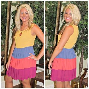 NWT Mult-Colored Dress - Size L